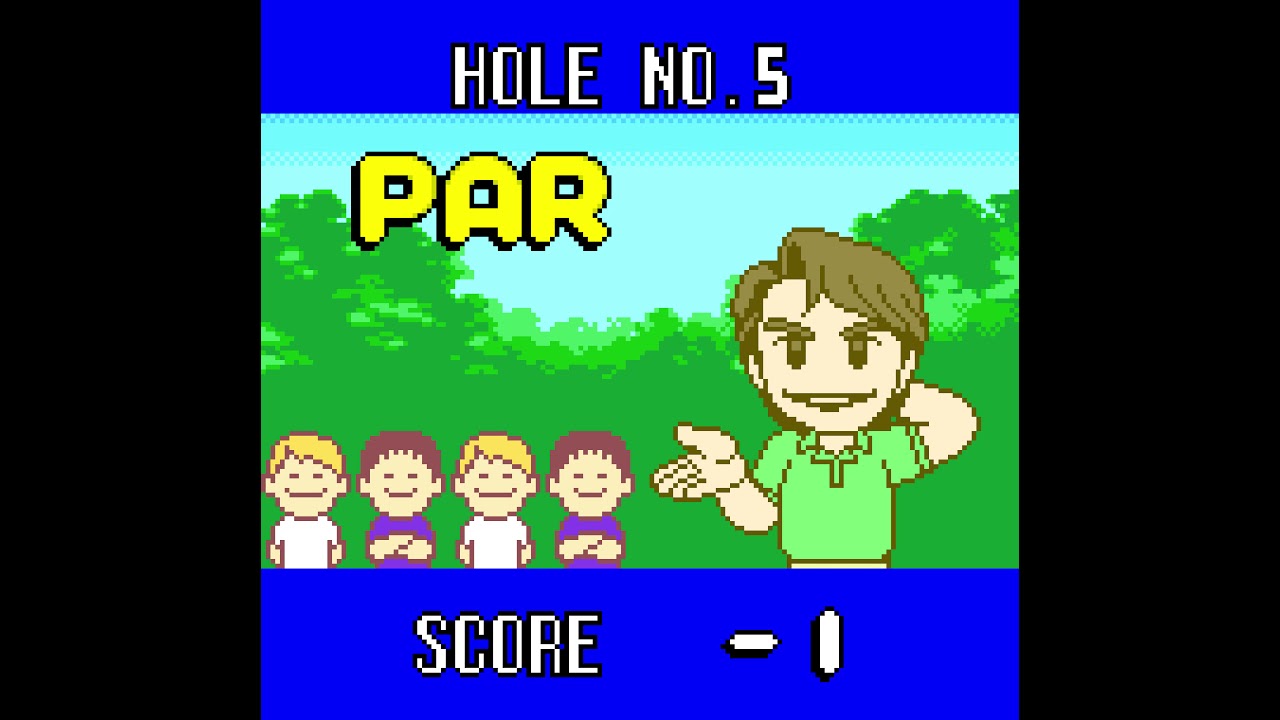 Neo Turf Masters gameplay on Neo Geo Pocket Color