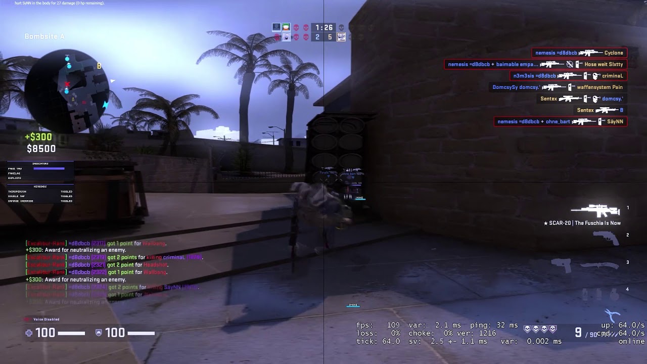 Nemesis.technology hvh highlights. (cfg in desc)