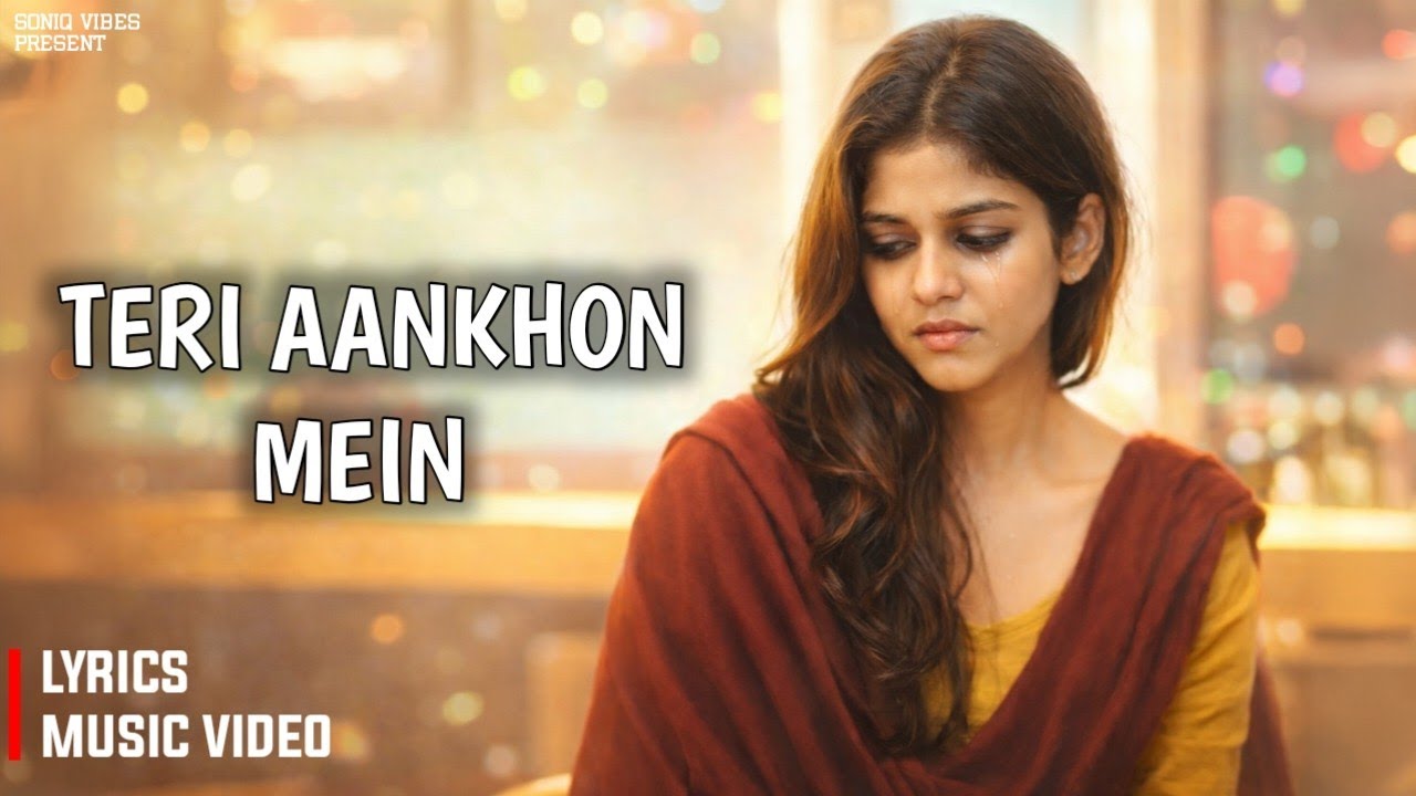 Teri Aankhon Mein Doob Gaya 💙 | Heart Touching Hindi Lyrics | Late Night Love Song
