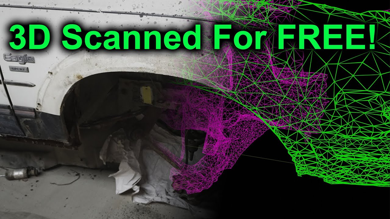 3D Scanning and Re-Engineering Front Suspension