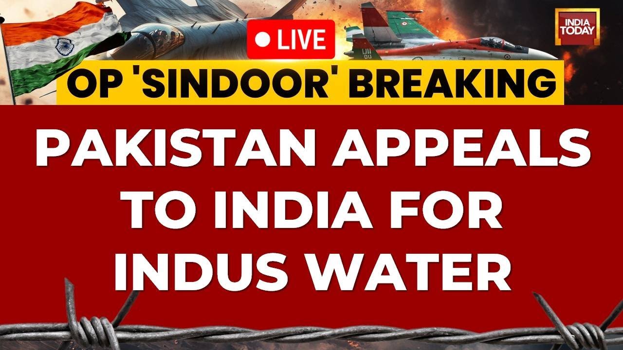 Indus Waters Treaty LIVE: Pakistan Appeals To India For Indus Water | India-Pakistan Conflict LIVE