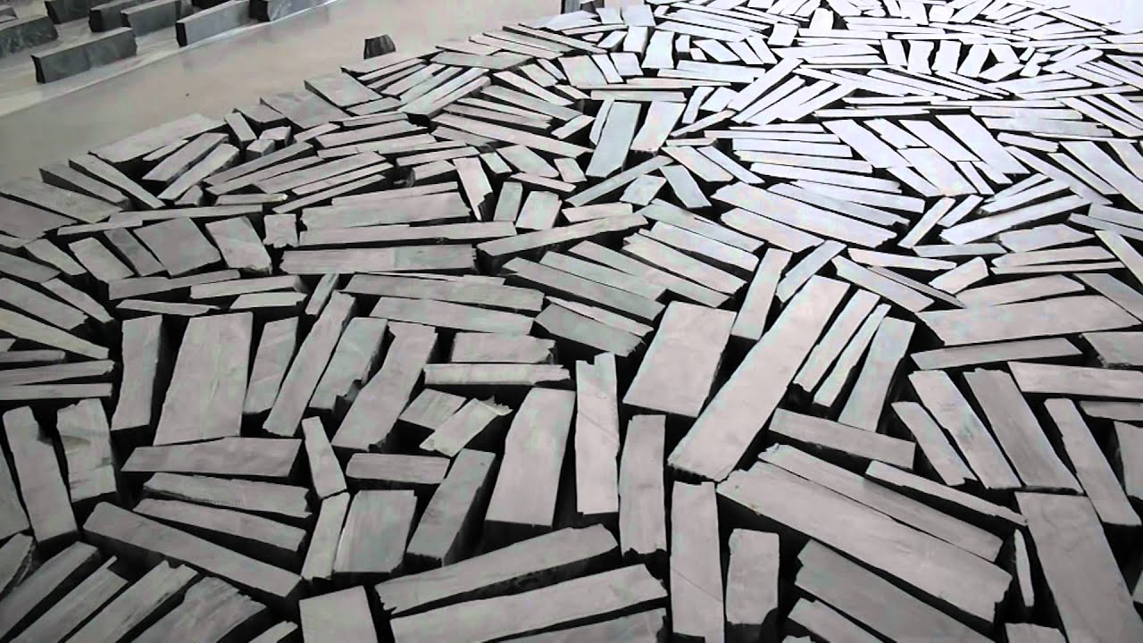 Behind the scenes Richard Long at The Hepworth Wakefield