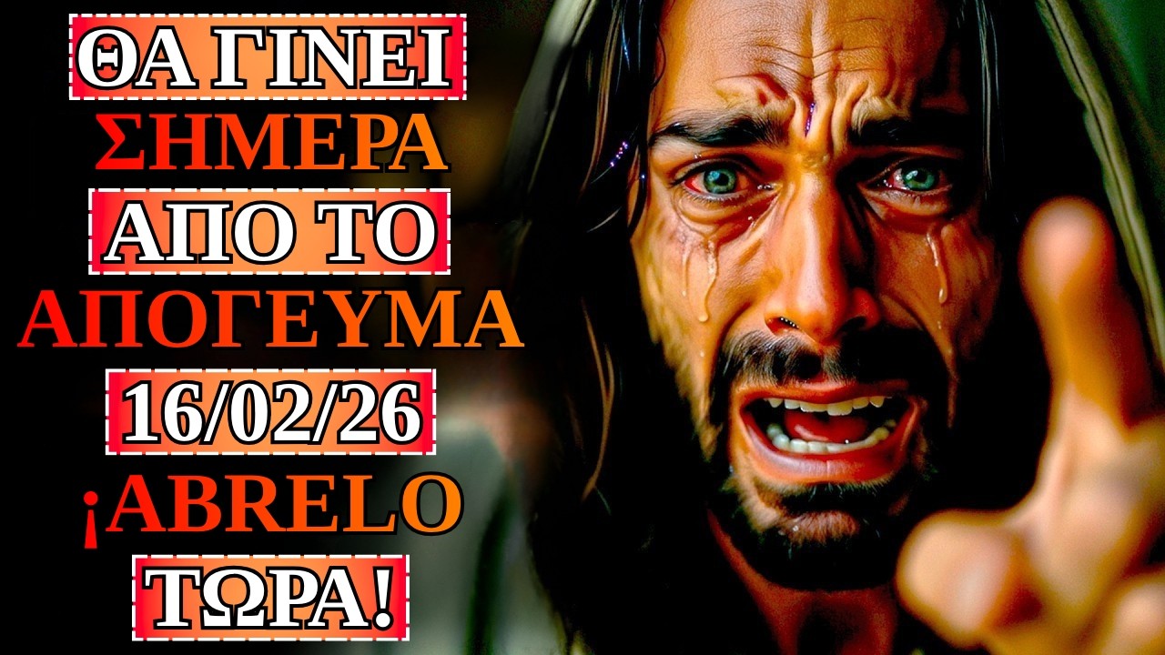 Ο ΘΕΟΣ ΦΩΝΑΖΕΙ ΑΥΤΗΝ ΤΗΝ ΠΡΟΕΙΔΟΠΟΙΗΣΗ ΓΙΑ ΤΗΝ ΟΙΚΟΓΕΝΕΙΑ ΣΟΥ... ΑΝ ΤΗΝ ΑΓΝΟΗΣΕΙΣ ΜΠΟΡΕΙ ΝΑ ΣΟΥ