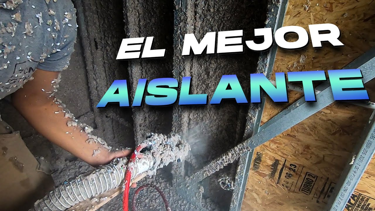 ESTE ES EL AISLANTE NÚMERO UNO DEL MERCADO | CELULOSA PROYECTADA | #72 Constructores en Obra