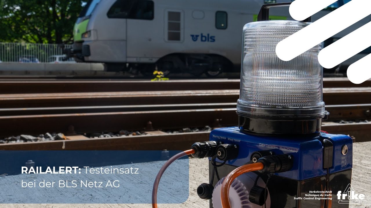 RAILALERT: Testeinsatz bei der BLS Netz AG