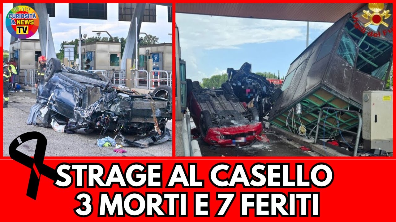 Strage al Casello Autostradale di Rosignano: 3 Decessi e 7 Feriti