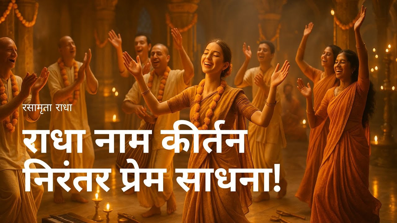 Radha Radha Soulful Chanting | Radha Naam Kirtan | राधा राधा राधा राधा राधा | Chanting for Sleep |