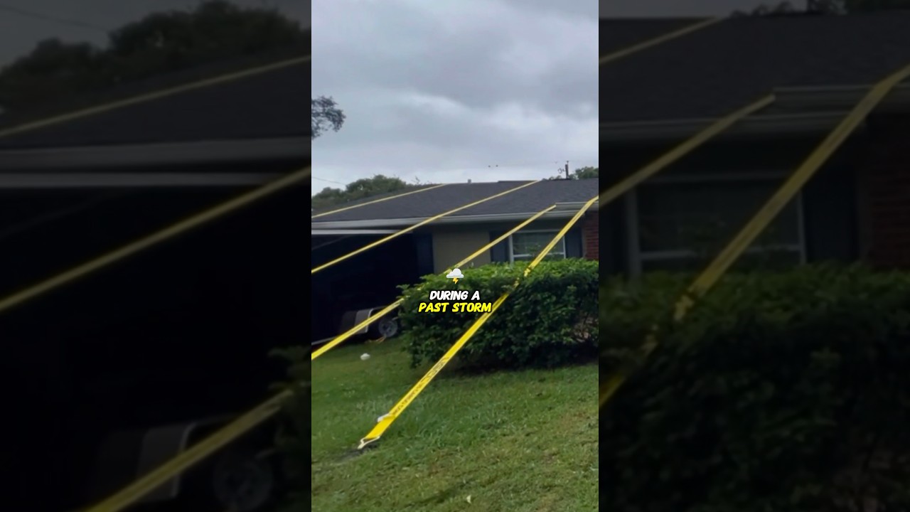 Florida Man Strapped His House Down using Cargo straps P2.
