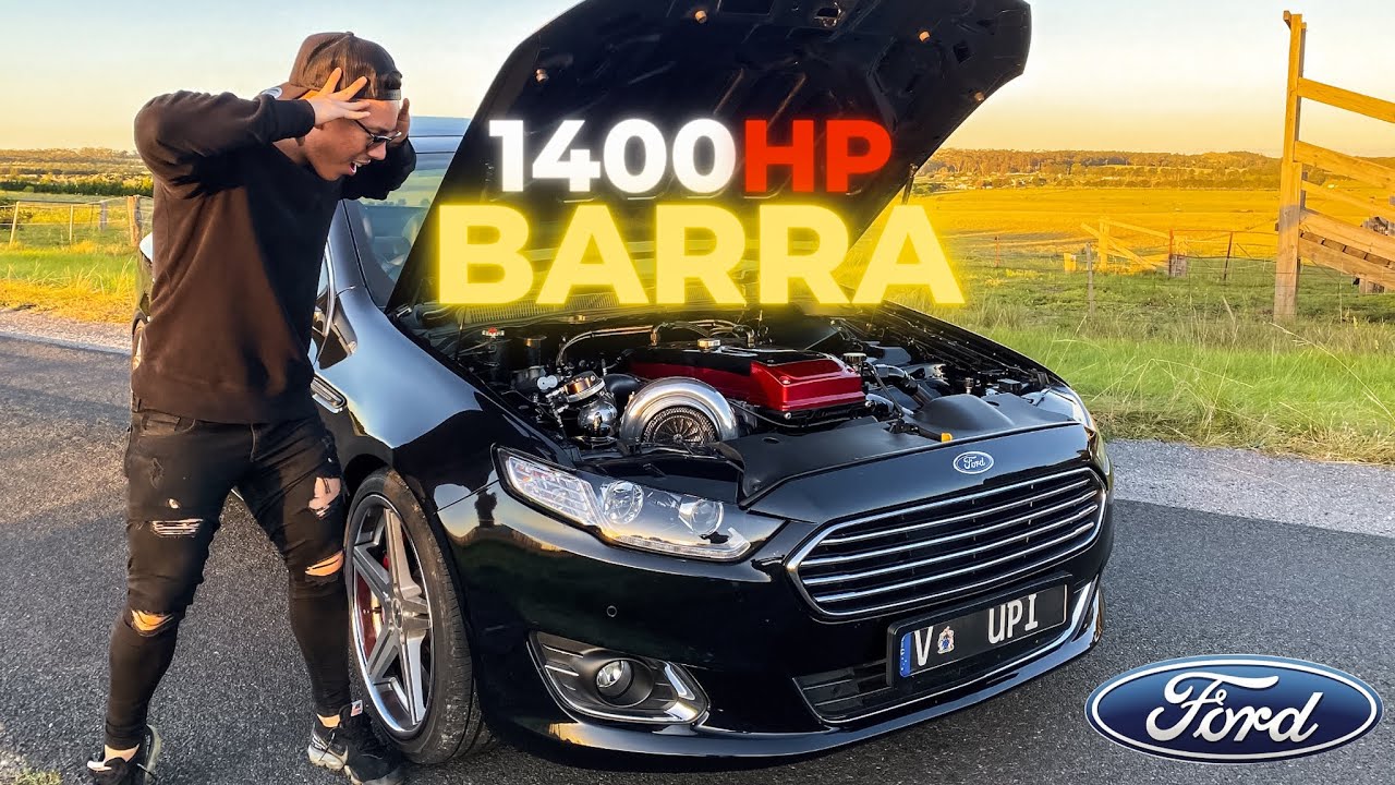 1400HP FORD BARRA FALCON FGX - Australia's FASTEST SLEEPER?!