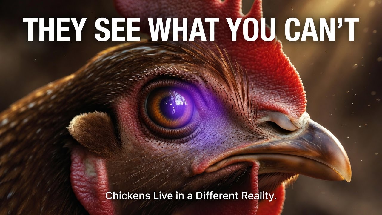 How Chickens See the World (Their Eyes Are INSANE)