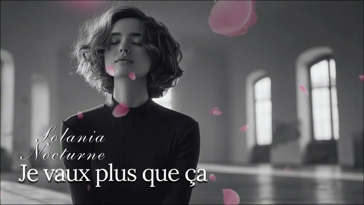 ❥ Je vaux plus que ça | French Noir Chanson | Solania Nocturne #frenchmusic #chanson #nightmusic
