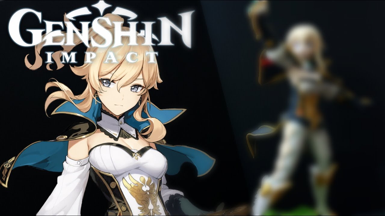 【Genshin Impact】 Jean figure sculpting clay art