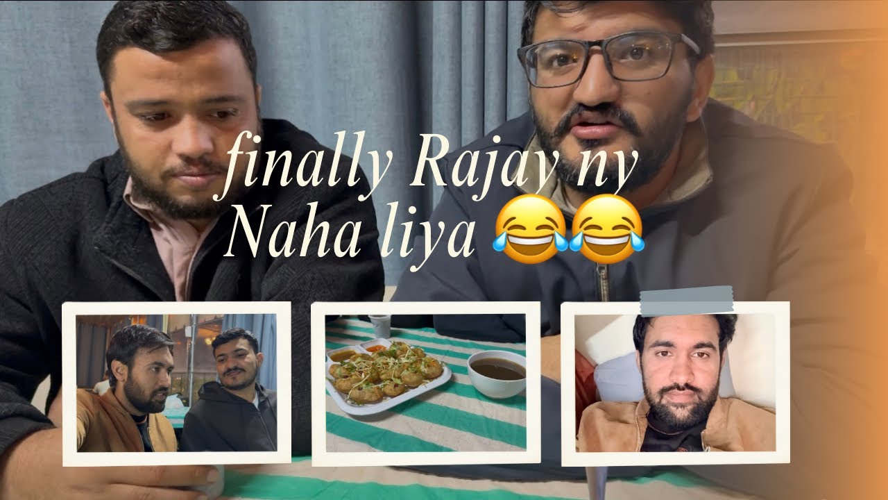 Finally Rajay ny shower lay liya 😂😂 Aor Muni bhai ny ki shopping 😋😋#motivation #trending #travel
