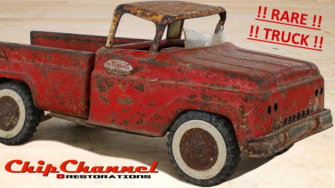 1961 Tonka Fisherman Camper Truck Restoration