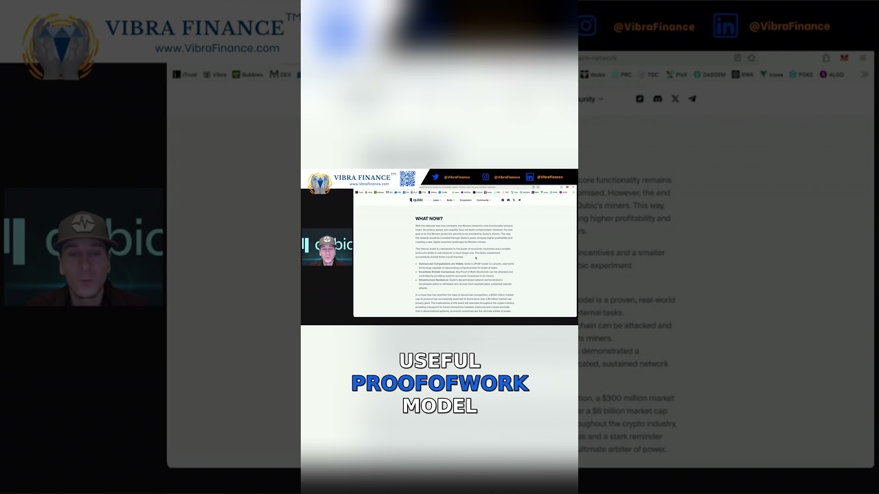 Исторический захват $QUBIC криптовалюты $XMR Monero. Или это была атака?