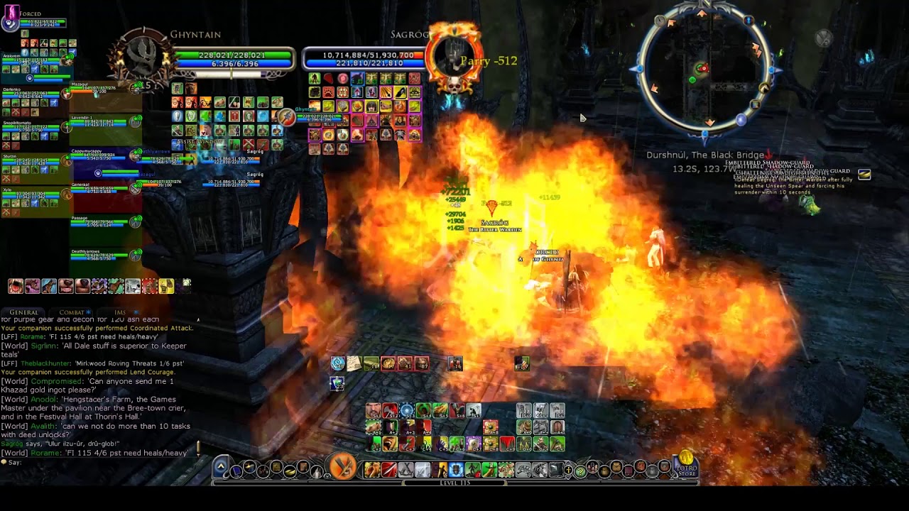 LOTRO: Abyss of Mordath t2c lvl 115 Sagrog - Yellow Captain
