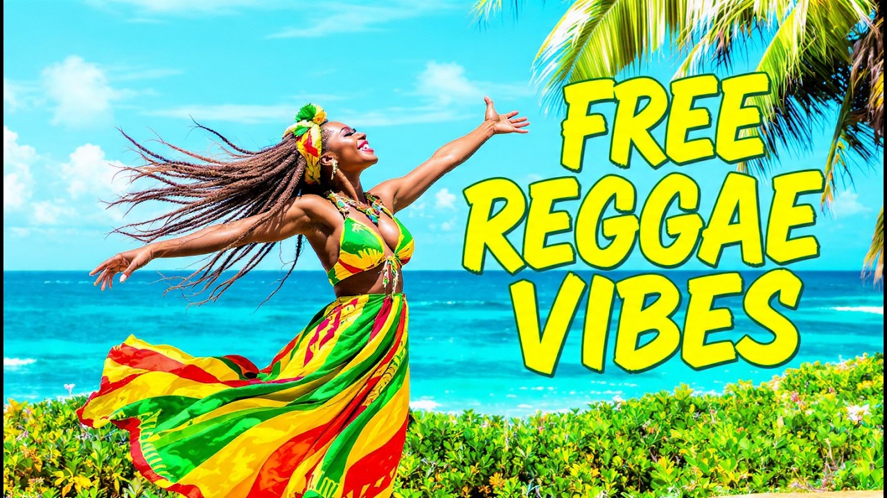 Relaxing Island Reggae LIVE 🌴 Soft Caribbean Beats for Positive Energy All Day