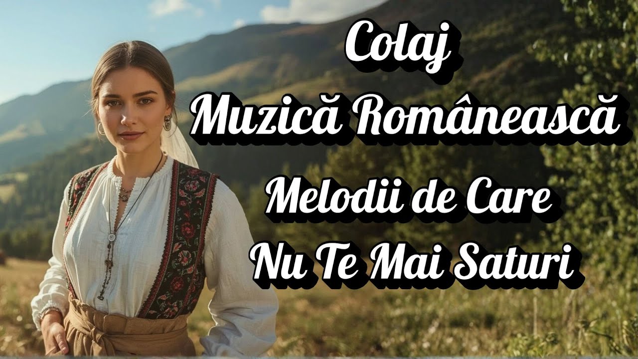Colaj Muzică Românească  – Melodii de Care Nu Te Mai Saturi