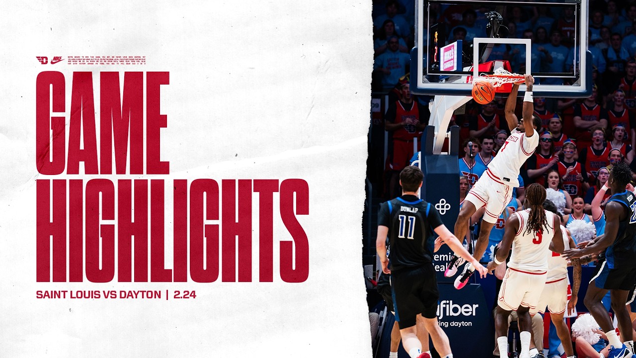 Dayton Game Highlights: vs. Saint Louis