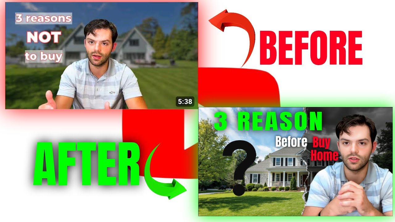 Thumbnail Design Transformation | Before vs After | Make Your Thumbnails Clickable!