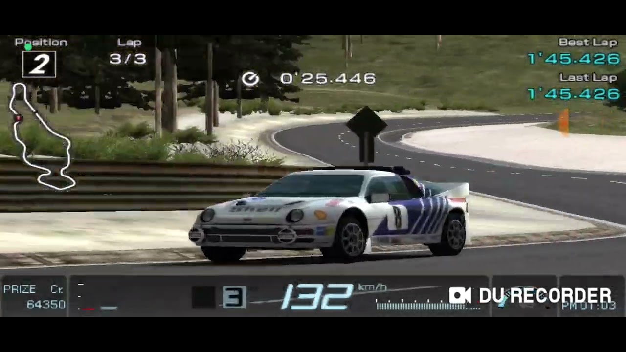 GranTurismo Portable - Ford RS200 Rally Car ~ Rallycross in El Capitan