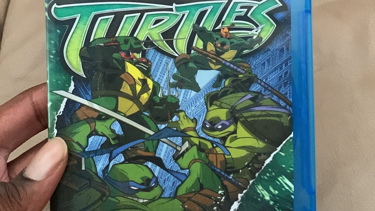 Gundam unboxes TMNT 2003 complete series blu ray #tmnt2003 #foxbox