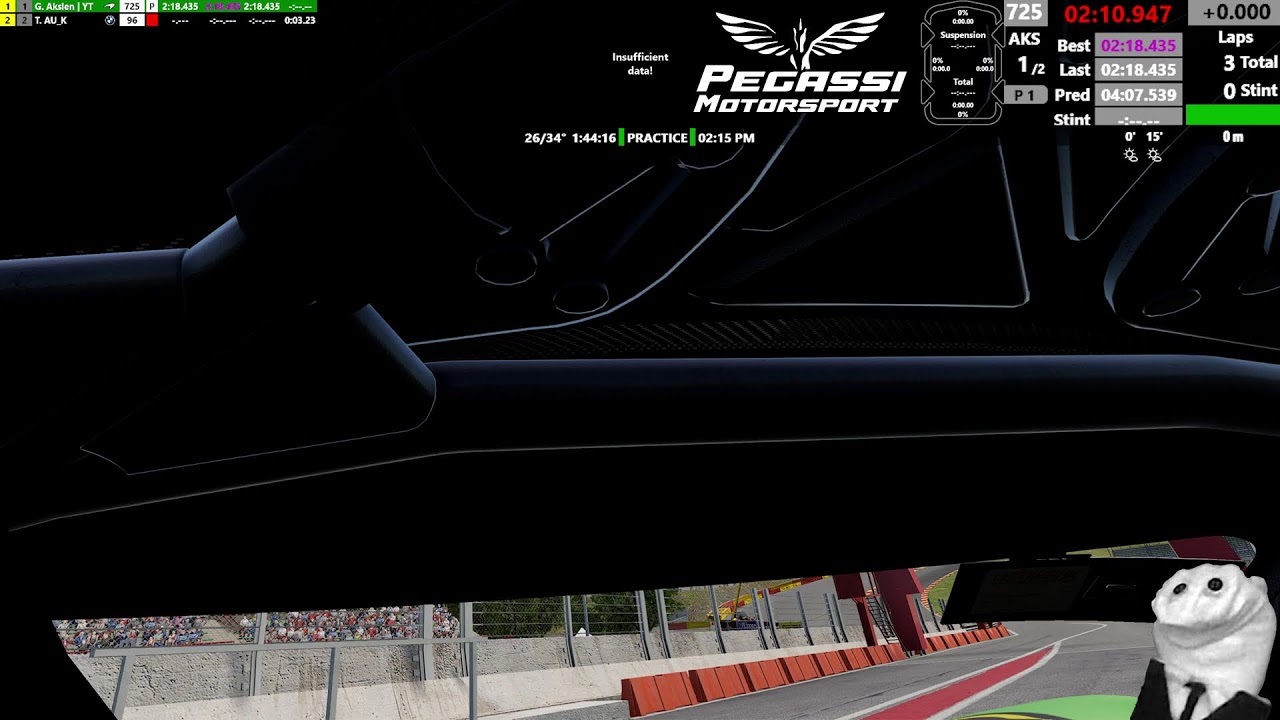 PC VR ACC | Haven't driven in a while, might suck at quali lol #asstonnefartin
