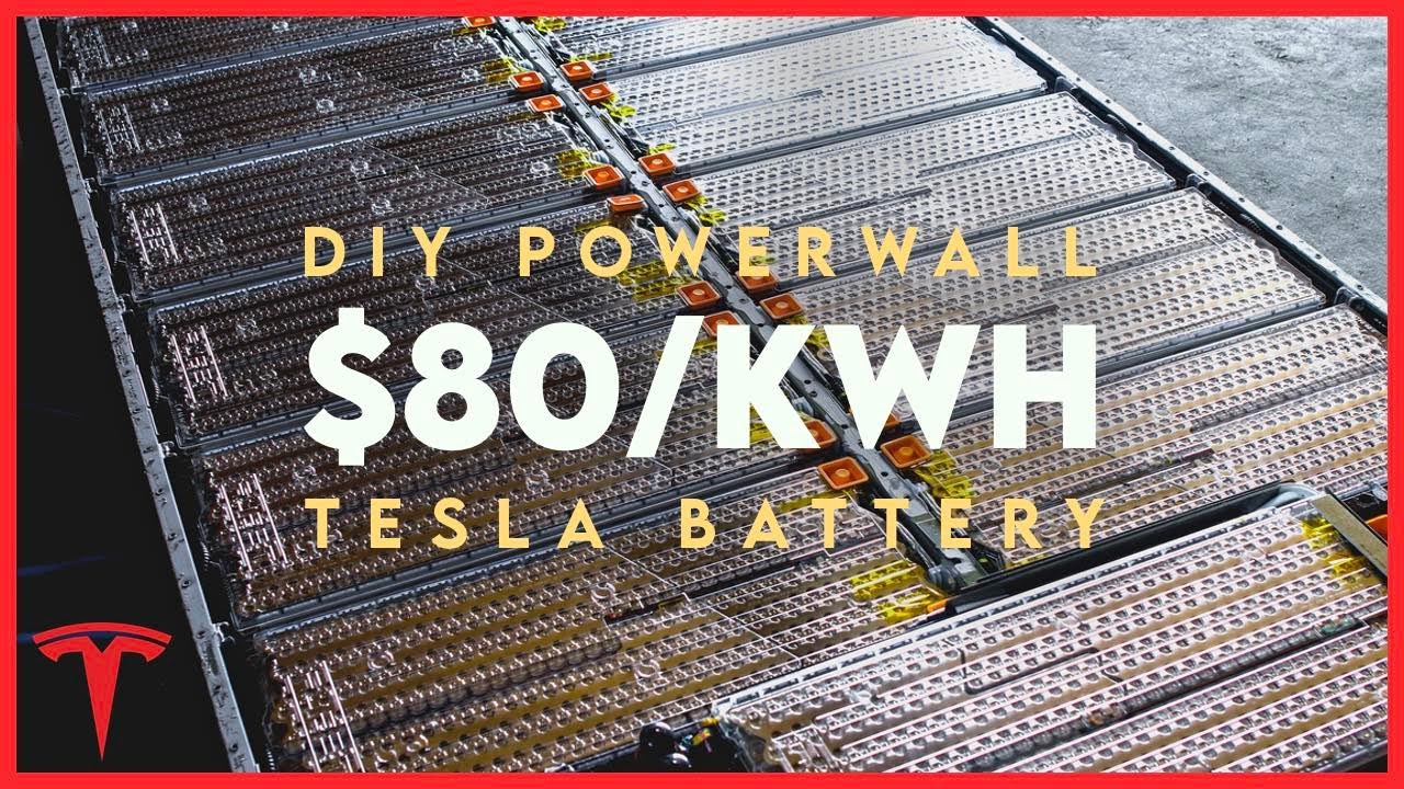 Самодельный Powerwall на аккумуляторе Tesla мощностью 60 кВт·ч