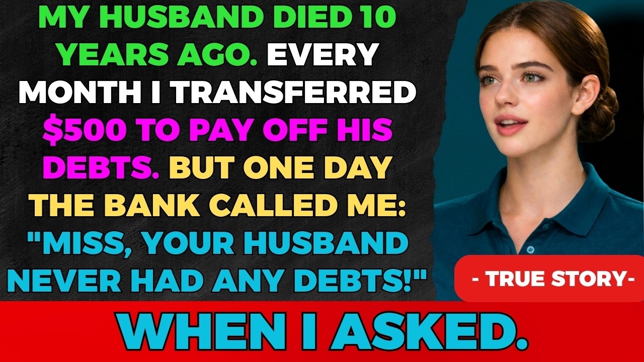 My Husband Died 10 Years Ago. I Sent $500 Every Month To Pay His Debt—Then The Bank Called