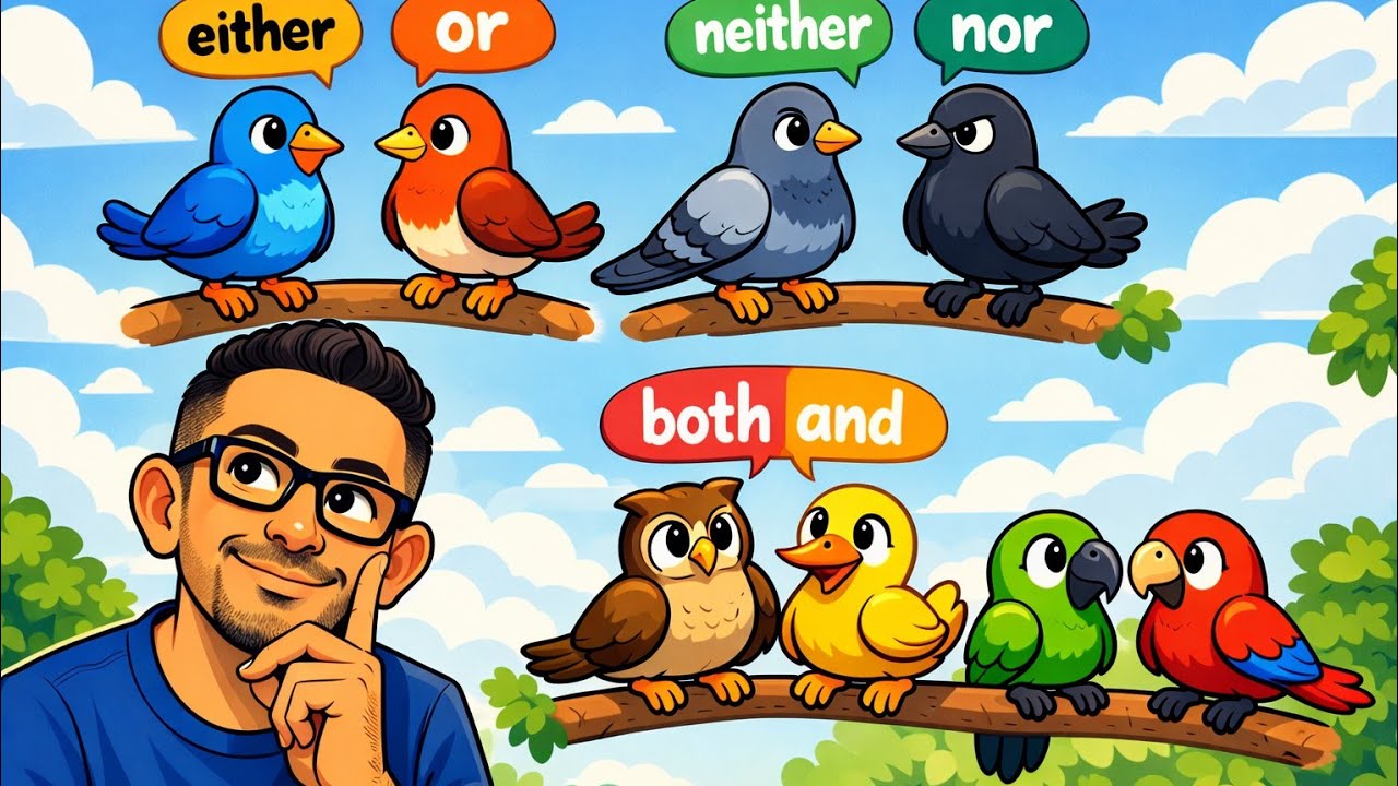 حل اسئله على جرامر الوحده الأولى للصف السادس either or/neither nor/ both and