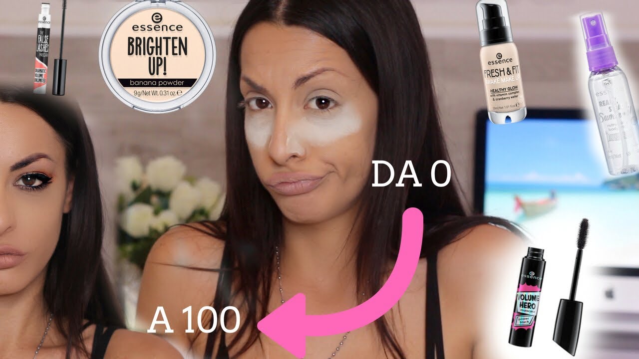 DA O A 100! MI TRUCCO USANDO NOVITà ESSENCE