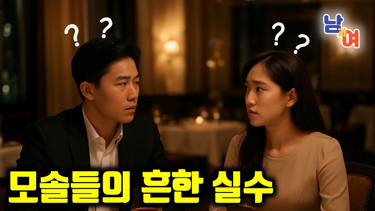 모태솔로에서 탈출하는 방법