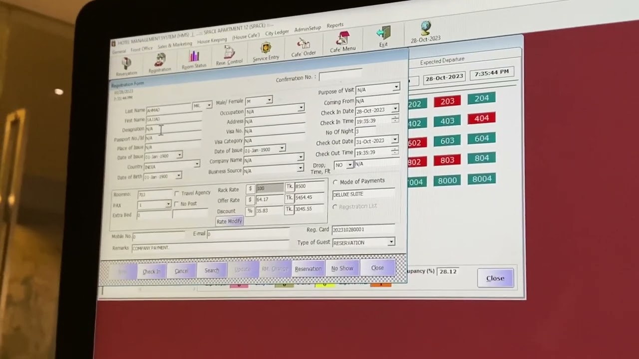 How To Check In Nice Software ll Nice Software ll Hotel job ll Hotel Work ll Nice l