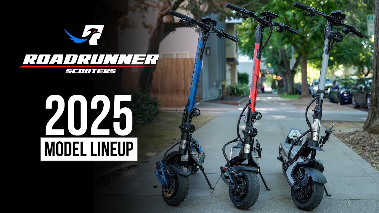 2025 Roadrunner Scooter Lineup