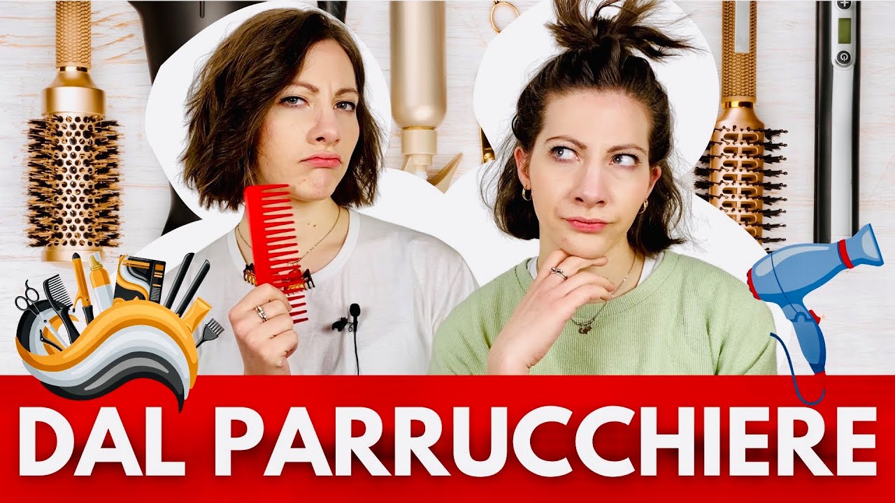 LESSICO del PARRUCCHIERE in italiano: Espressioni e Parole per Tagliare e Acconciare i Capelli 🇮🇹