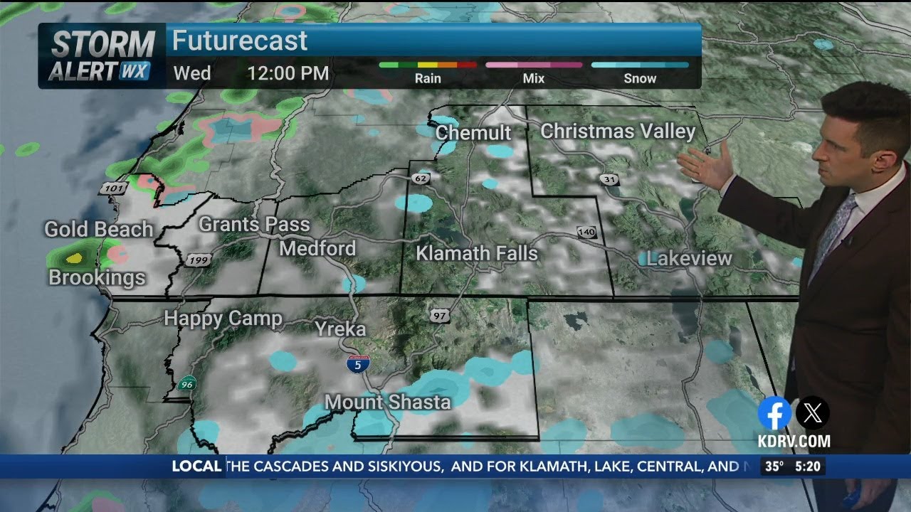 Tuesday, February 17th Evening Weather
