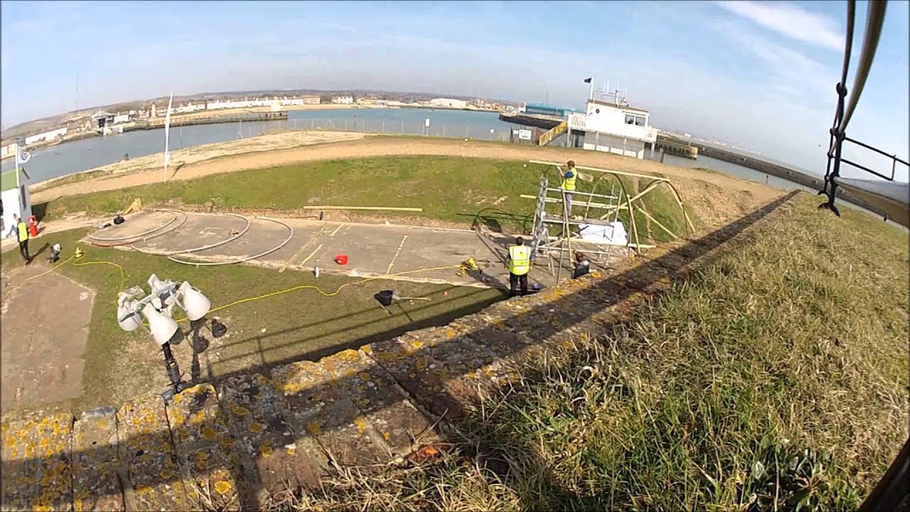 Nissen Hut Building Time Lapse - Shoreham Fort
