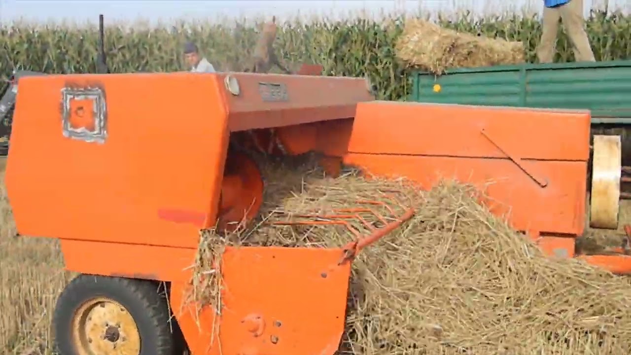prasowanie słomy zetor 7011