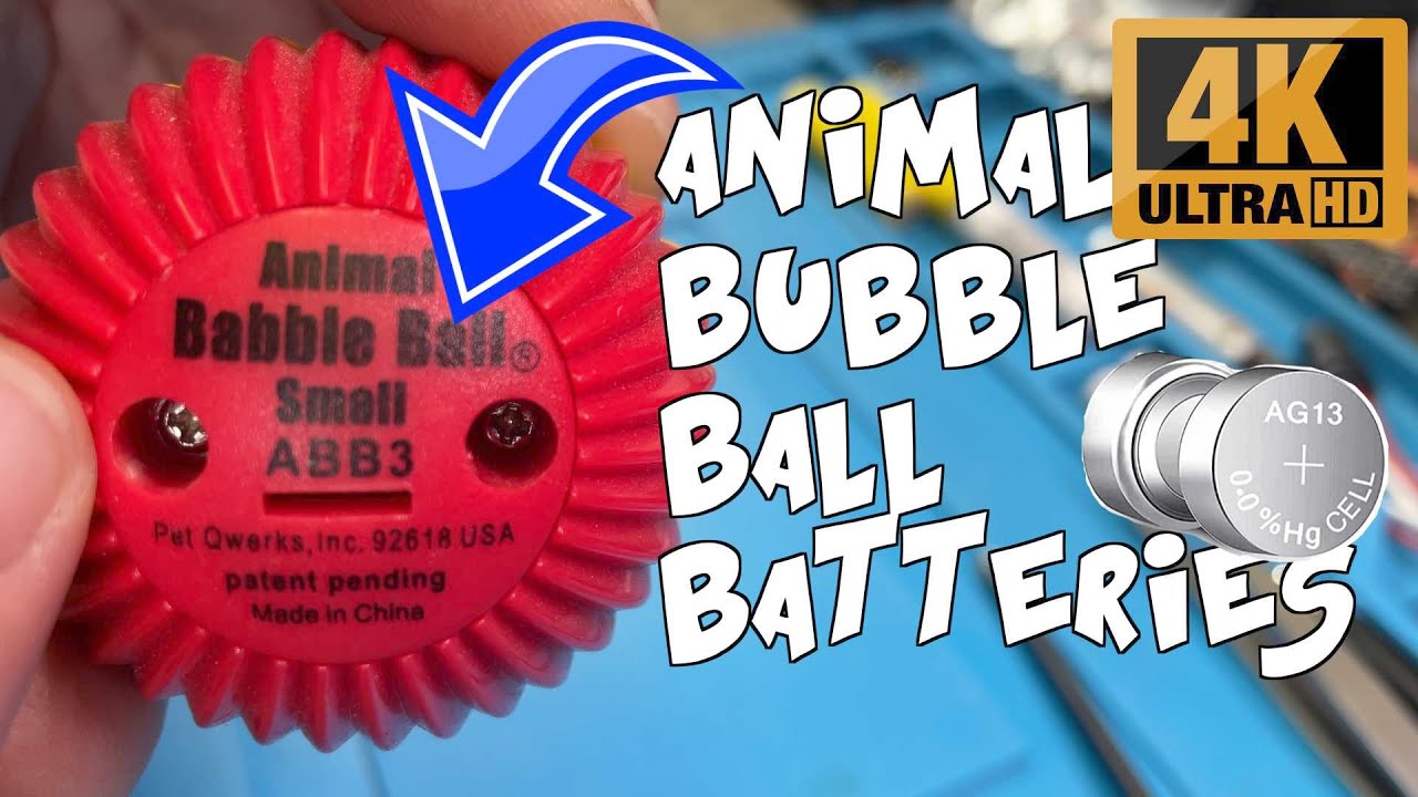 Animal Babble Ball - Replacing the Battery