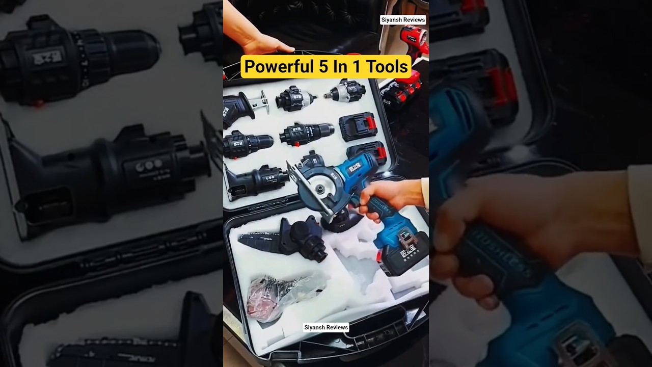 Powerful 5 In 1 Tools #tools #gadgets #coolgadgets #viral #powertools #shorts  #youtubeblogger