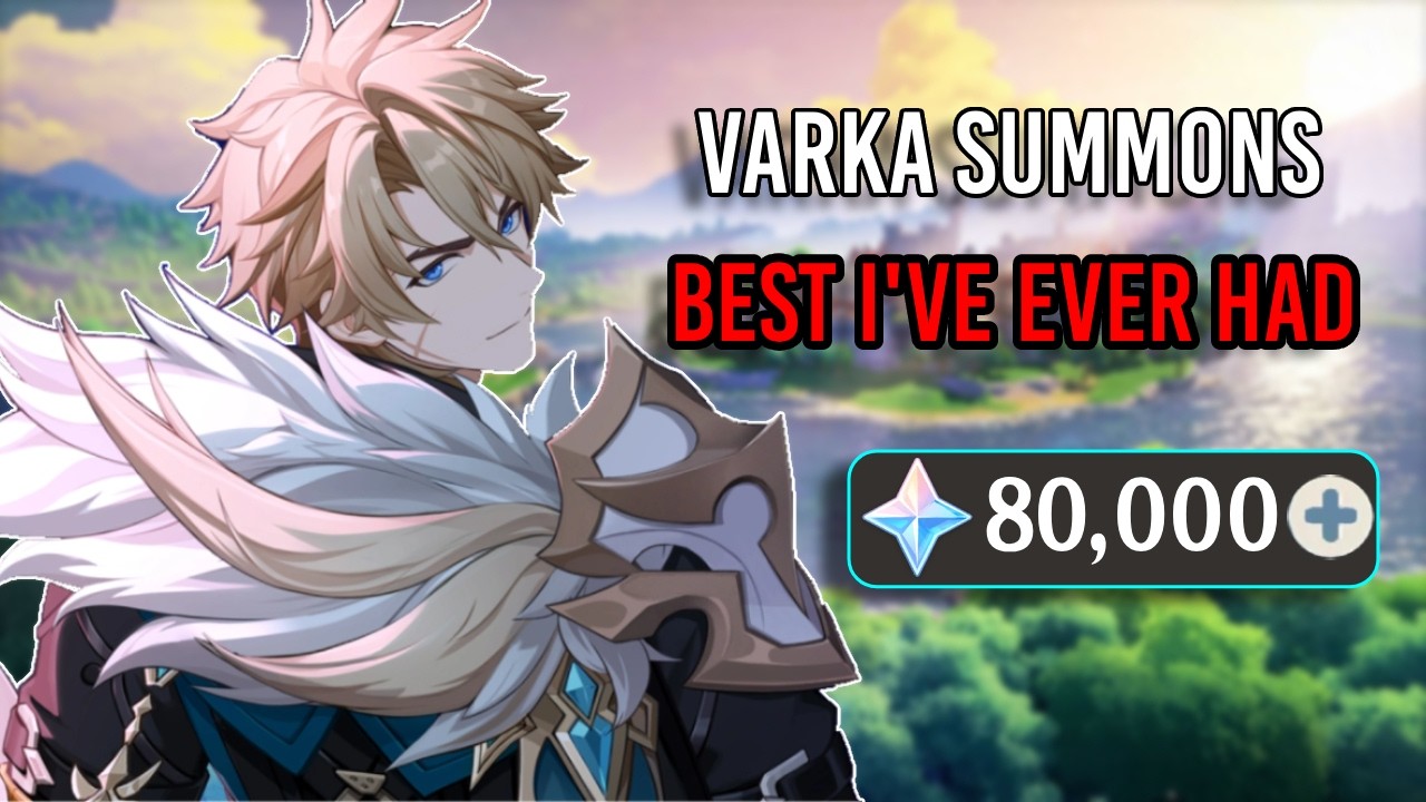 My C6 Varka Pulls - My Best Summons Session Ever!! (Genshin Impact 6.4)
