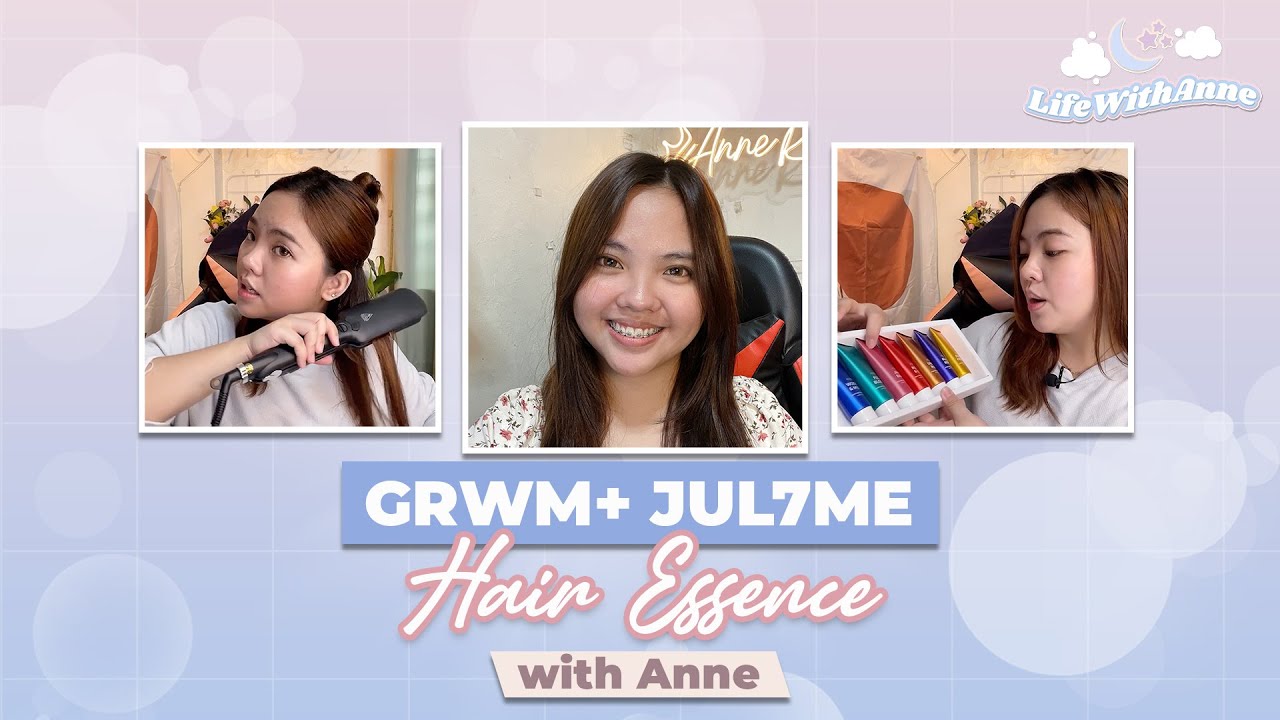 GRWM with Jul7Me Hair Essence | Life with Anne