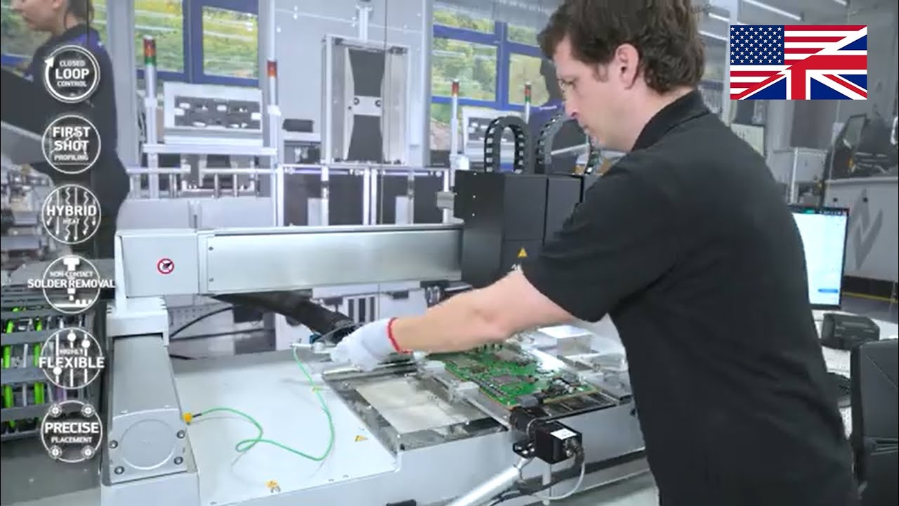 Ersa HR 600 P - Automated rework precision - Product video