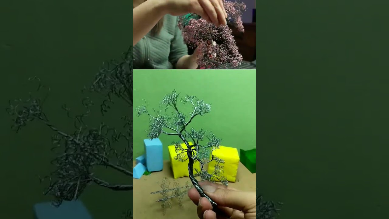 DIY Landscape ||DIY decorative branches  #decoration #membuataquascape #bonsai #treecrafton  #tree