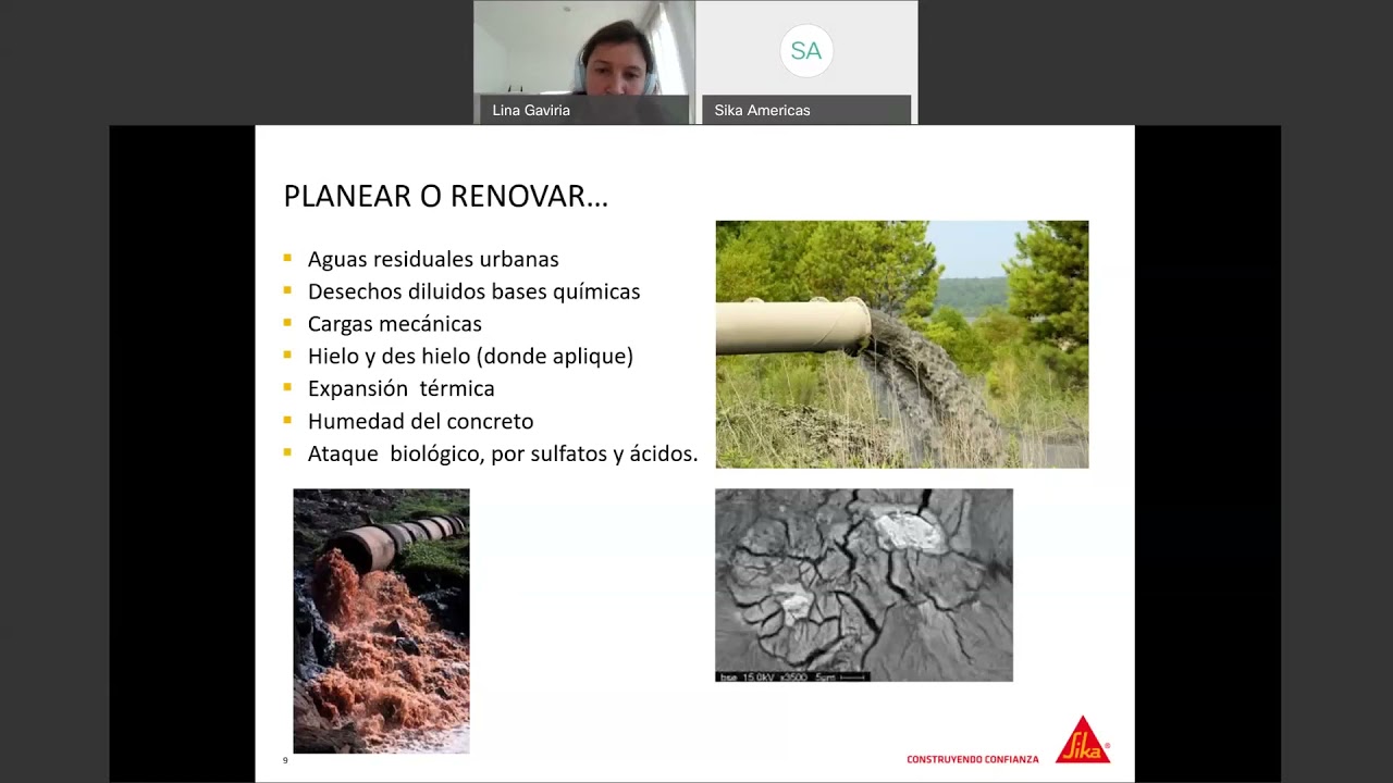 Soluciones Sika para la Impermeabilización de PTAR