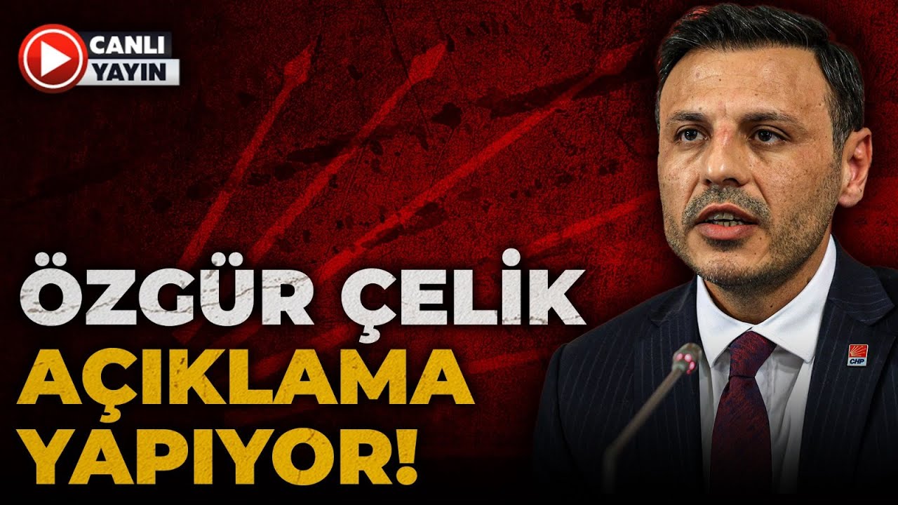 CHP İstanbul İl Başkanı Özgür Çelik, Ankara Adliyesi önünde açıklama yaptı (21 Nisan 2025)