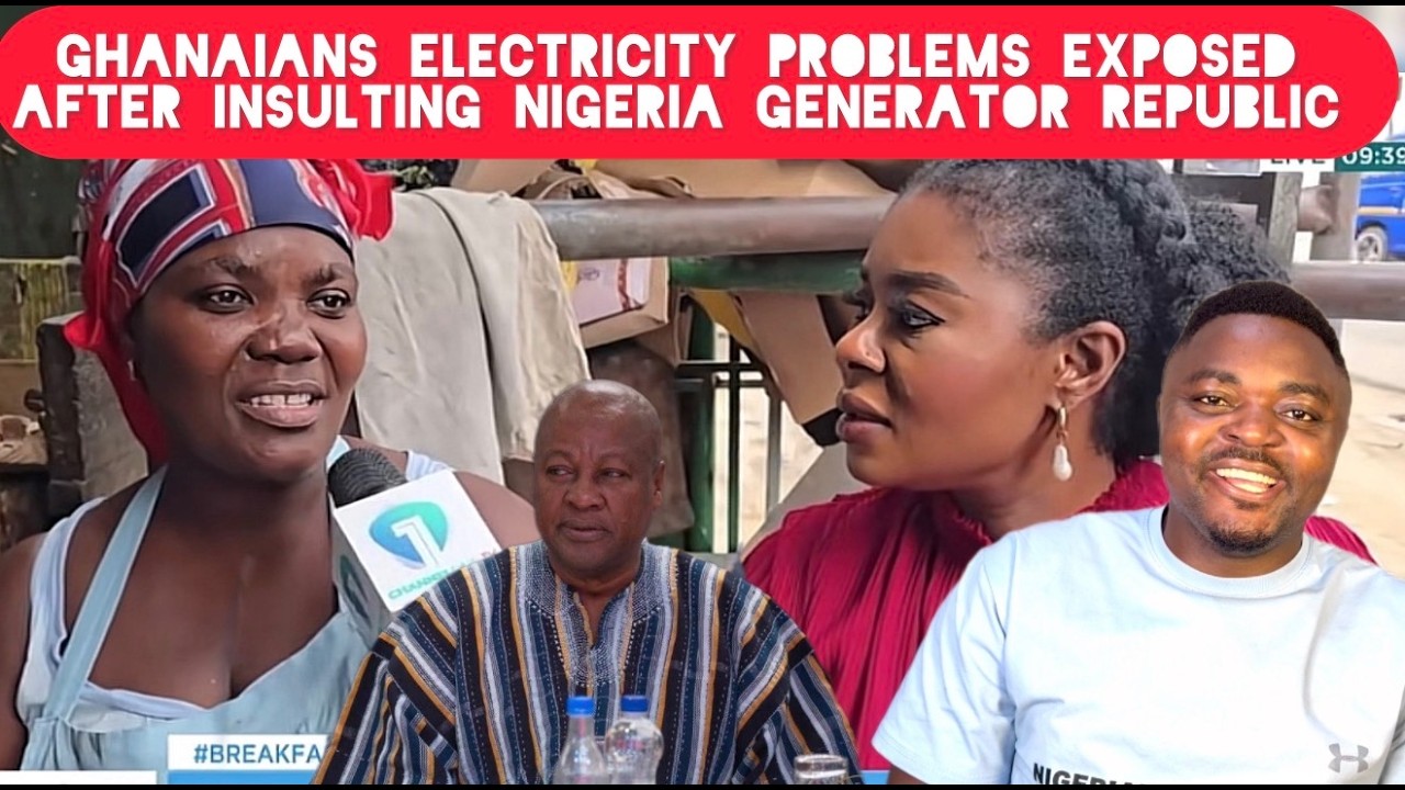 Ghanaians Suffer Serious Electricity Problems After Insulting Nigerians Generator Republic