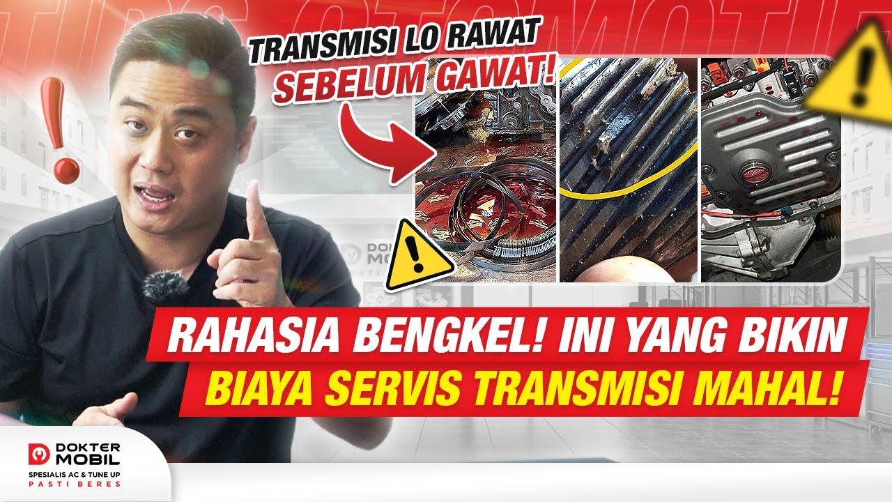 6 Kebiasaan ini yang Bikin Transmisi Mobil Cepat Rusak! - Dokter Mobil Indonesia |@DOMO Transmisi | Spesialis Service Mobil Matic