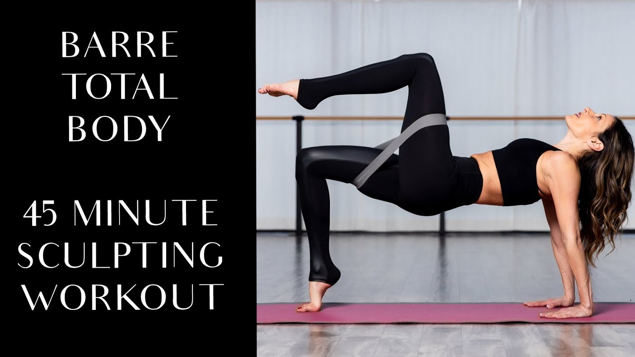 Barre Total Body — 45-минутная домашняя тренировка для подтянутого тела
