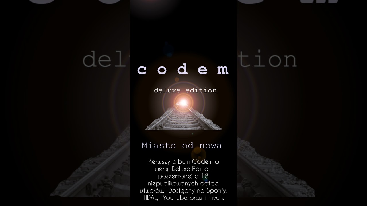 zapowiedź albumu Codem - Miasto od nowa w wersji Deluxe Edition.